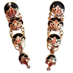 Vintage BEREBL Clip Earrings Signed